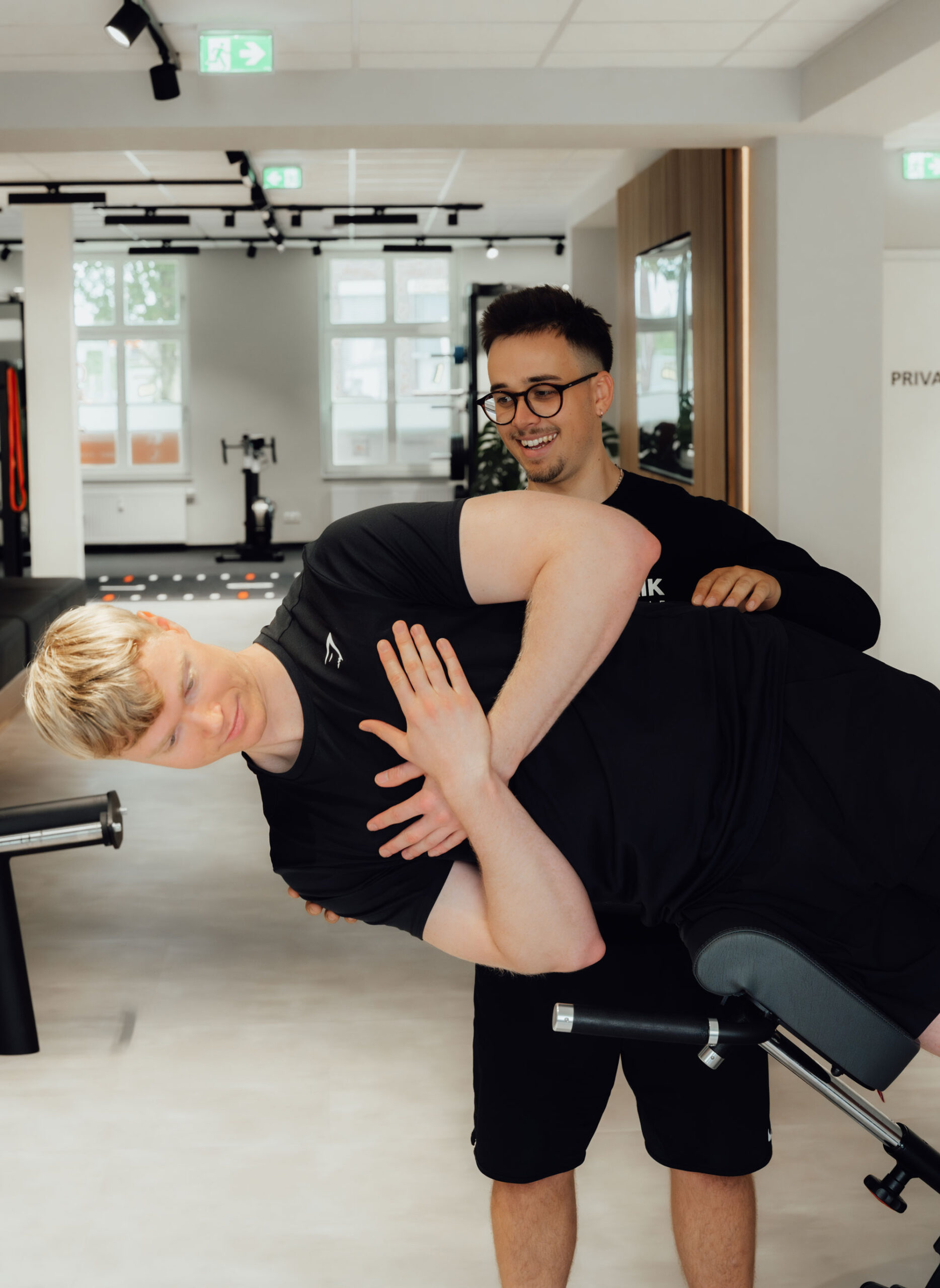 Wie sieht heute dein Arbeitsalltag als Physiotherapeut in der REHAFABRIK aus?