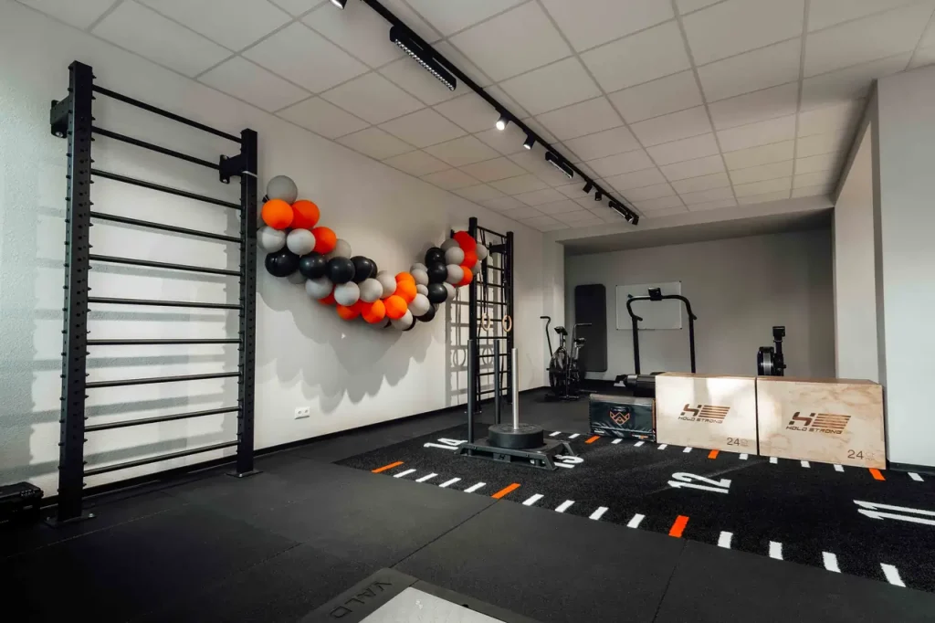 REHAFABRIK Physical Therapy – Oldenburg Location: Wall bars and balloons